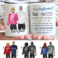 Customized ceramic coffee mug personalized couple gift cup for daily office and home use - Style 10