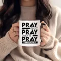 Klassische Keramik Kaffetasse mit inspirierendem Textdruck, ideal fuer Buero und Alltag. - Stil 2