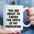 Tasse a cafe en ceramique avec citation drole pour le bureau, idee cadeau originale. - 301-400ml / 14