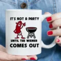 Tasse en ceramique rigolote avec imprime hot-dog, tasse de bureau parfaite pour un usage quotidien. - 301-400ml / 15