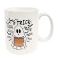 Tasse a cafe en ceramique motif fantome d'Halloween tasse a thue blanche bureau avec poignee - 301-400ml / Style Fantôme Halloween