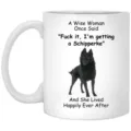 Taza de cafe de ceramica con perro Schipperke y frase graciosa, regalo perfecto para amantes perros. - Estilo 4