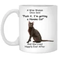 Vista detallada de una taza de café de cerámica blanca con divertido diseño de gato. - Estilo 6 (Gato Habana)