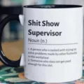 Lustige Büro Kaffeetasse 11oz, Keramik Neuheit Tasse mit sarkastischem Vorgesetzten Text. - 17