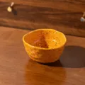 Bol en céramique orange irrégulier motif éclaboussures 4.5 pouces 350ml riz soupe - Bol Irrégulier de 4.5 Pouces / Orange