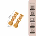 Juego de 2 cucharas de ceramica con forma de croissant, cuchara de sopa resistente de 15.5cm. - Cuchara de Galleta - Cruasán de Cereal - Paquete de 2