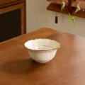 Bol a nouilles en ceramique vintage 6 pouces 450ml bol a soupe retro pour vaisselle - Bol à Soupe de 6 Pouces - Changement de Four Roman
