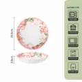 Assiette en céramique de 8 pouces avec motif floral de grenade, style chinois pour dîner. - 8 Pouces Paquet Unique / 8 Pouces Fleur de Grenadier