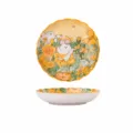 8 Inch Ceramic Lotus Plate Cute Cartoon Rabbit Flower Pattern Dinnerware Dish Tableware - 8-Inch Lotus Style Plate