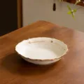 Assiette creuse en céramique rétro de 8 pouces pour la cuisine et la table à manger. - Assiette Creuse de 8 Pouces - Changement de Four Roman