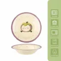Assiette de fruits en céramique mangoustan 8.2 pouces plat de pâtes vaisselle créative - Assiette ronde 8,2 pouces / Mangoustan jaune