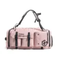 Sac de voyage rose grand capacité sac à dos de sport weekender décontracté pour femmes - 68x40x28cm / Rose