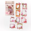 Tangshi PET Vintage Schmetterling Collage Sticker Pack, DIY Deko Fotorahmen Aufkleber 30Stk. - 30 Stück/Packung / Schmetterlingsgeschichte