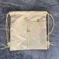 Mochila con cordón estampado estrellas amarillo bolso casual gran capacidad escolar - Estrella Estampado en Caliente Amarillo