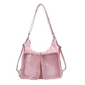 Bolso Ita Rosa Ventana Transparente Hombro Bandolera Mochila Linda para Fans - Rosa
