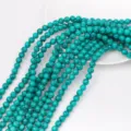 Filo di perle in pietra turchese naturale per la creazione di gioielli braccialetto fai da te 8mm - Tormalina sintetica