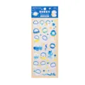 Cute blue space lamb sticker set for journaling, DIY deco card, and scrapbooking. - Roaming Starry Sheep
