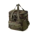Camouflage double deck insulated lunch bag tactical cooler picnic box portable cosmetic bag - Camo Green