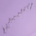 Silver rhinestone crystal hair vine bridal wedding party headband hair accessory for women - Forest Style Dynamic Headband (HS-J6723S)
