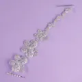 Silver rhinestone bridal hair vine butterfly wedding hair accessory for women styling party decor - Versatile Daily Headband (HS-J6825S)