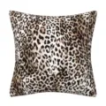 Fodera per cuscino in peluche corto leopardato, vista dettagliata del tessuto morbido. - 45*45cm / Stile 1