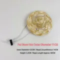 Mini pet straw hat, handmade woven sun protection hat for cats and small dogs, cute costume. - Outer Diameter 11cm (Inner Diameter 4.5cm/Head Circumference 14cm)