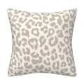 Fodera per cuscino in morbido peluche corto con stampa leopardata astratta divano. - 45*45cm / Stile 16