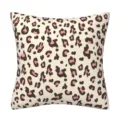 Federa per cuscino in peluche con stampa leopardata astratta, copricuscino morbido per divano. - 45*45cm / Stile 7