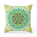 Mandala pattern throw pillow cover detail, bohemian style home decor cushion cover for sofa bed. - Style 8