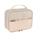Borsa portaoggetti digitale beige a strato singolo, organizer da viaggio per cavi. - Beige