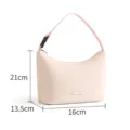 Fashion oxford cloth bento bag portable lunch box bag cute commuter meal bag storage handbag - Pink