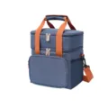 Borsa termica a doppio strato borsa per pranzo portatile borsa da picnic isolata - Blu Marino