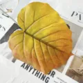 Artificial Ficus Umbellata leaf for home decor, floral arrangement and interior design. - Autumn Color