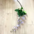 3D printed artificial hanging jasmine flower branch fake floral vine for home hotel decor - Purple