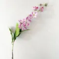 Artificial flower branch simulation pink blossoms for home decor and party table centerpiece - Purple Pink