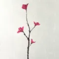 Artificial Bougainvillea branch pink fake flowers home decor aesthetic craft floral stem - Style 3