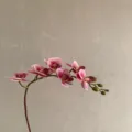 3D artificial orchid flower fake plant home decor for wedding party and room table decoration - Purple