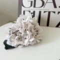 Artificial hydrangea flower bouquets earth tone faux floral home wedding decor - Autumn White
