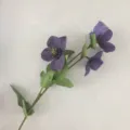 Lila künstliche Blumenstiel Seide Blumenstrauß für Hochzeit Heimdekoration und Party Deko. - Lila