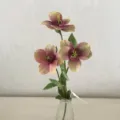 Künstlicher Blumenstrauß Seidenblumen Deko Hochzeit Heimdekoration Tischblumen Arrangement - Mischlila