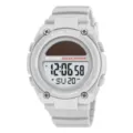 Skmei solar sports digital watch waterproof multi-function quartz wrist watch for men - Gray