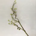 Artificial green branch vine simulation plant home decor floral arrangement detail view - Green