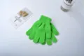 Kinderen groen gebreide handschoenen winter warm schattige handschoenen outdoor school - S / Groen