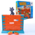 Enfants bureau mur cassé jeu jouet blocs de construction interactifs ensemble sûr famille - Jeu de Casse-Muraille de Chat (Grand)