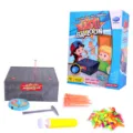 Blast balloon desktop game set for family party, interactive toy with pump and colorful balloons - Standard Type