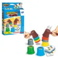 Enfants empilent gobelets taupe jeu set, education precoce jouet interactif de correspondance. - Boîte de Couleur