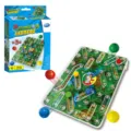 Jeu de plateau 3D serpents et échelles avec billes colorées, mini jouet de bureau interactif. - Type standard
