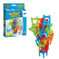 Mini chaises empilables jeu d'équilibre jouet de bureau interactif parent-enfant pour enfants famille - Chaises d'Équilibre Multicolores