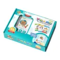 Machine d'apprentissage cartes russe enfants jouet éducatif précoce avec 55 cartes vue principale - Blanc