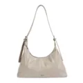 Minimalistische beige schoudertas hobo tas voor dames, chique casual dagelijkse handtas. - Zonder hanger / Broken Wit